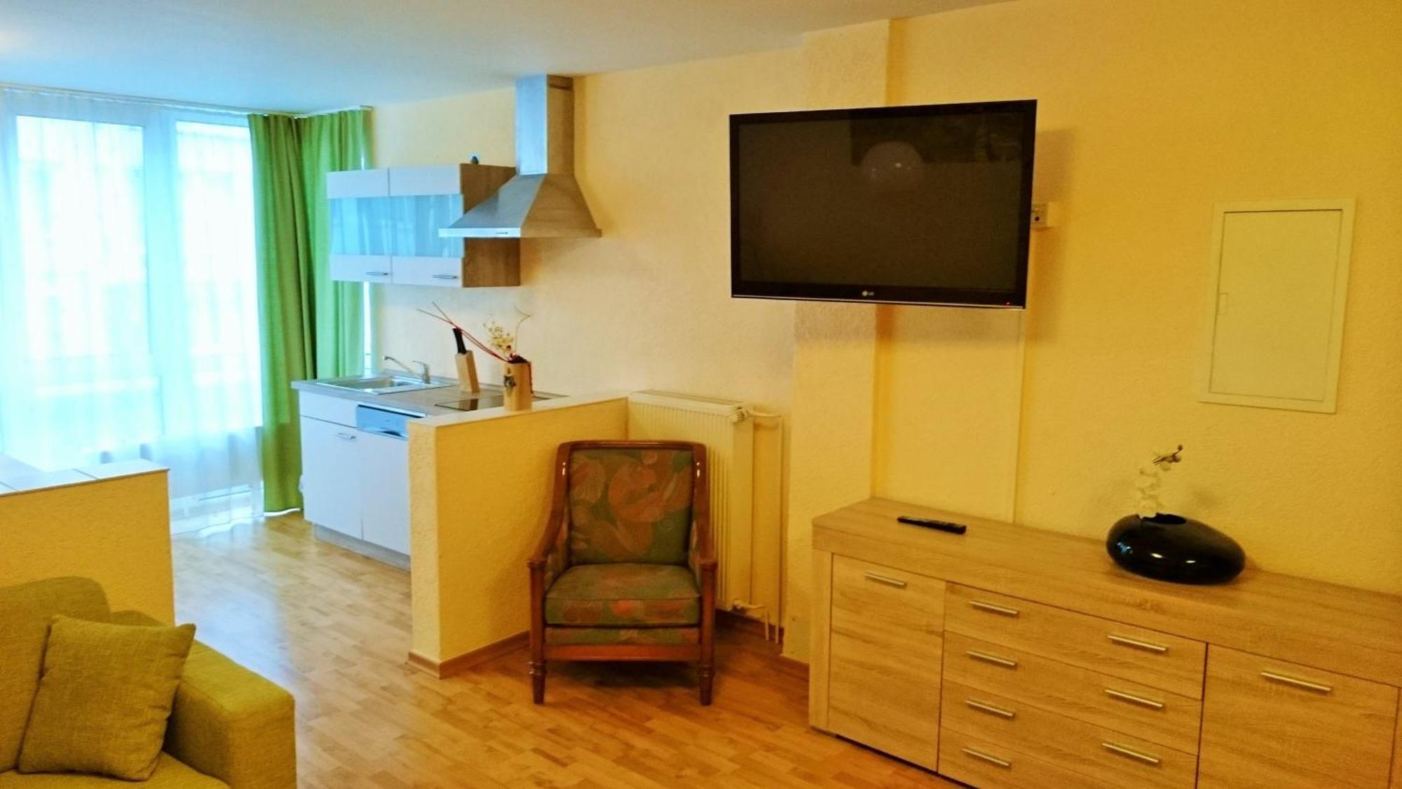 Apartments Hotel Petersburg Düsseldorf Rum bild