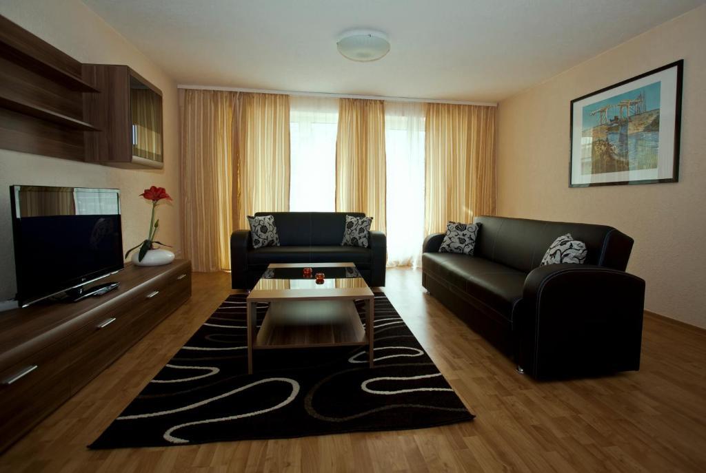 Apartments Hotel Petersburg Düsseldorf Rum bild
